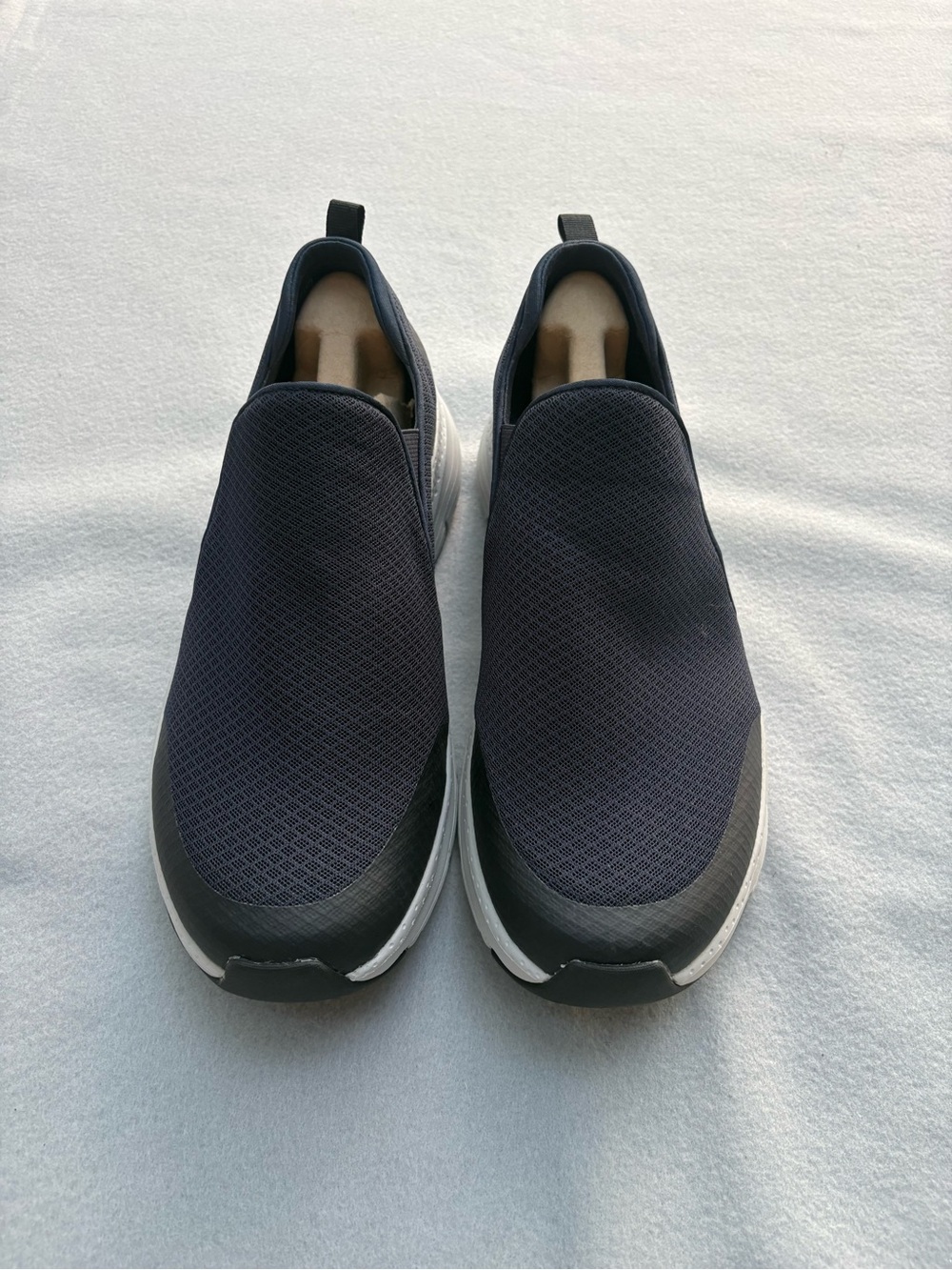 Skechers Arch Fit Banlin Men's 13 Extra Wide Navy Slip On Shoes 232043WW